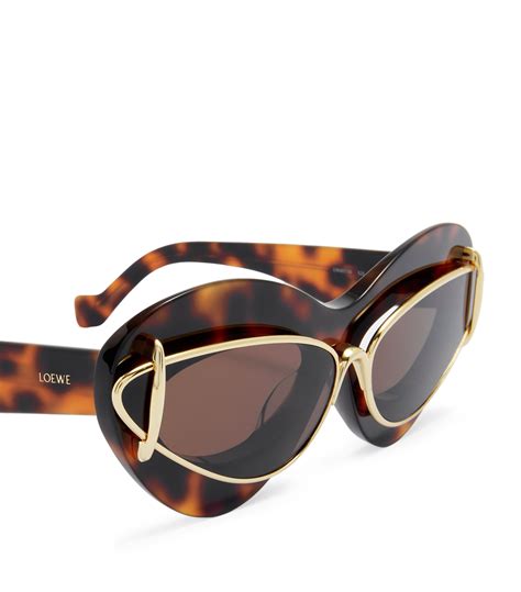 loewe sunglasses cat eye|loewe oversized cat eye sunglasses.